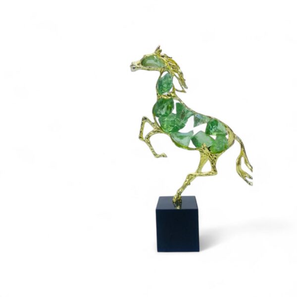 Sculpture Cheval Cabré Design